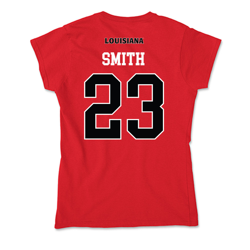 Louisiana - NCAA Softball : Emily Smith - Soft Style Women’s T-Shirt-1