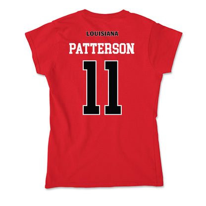Louisiana - NCAA Women's Basketball : Arionna Patterson - Soft Style Women’s T-Shirt-1