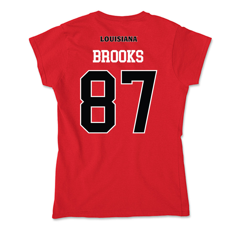 Louisiana - NCAA Football : Kristion Brooks - Soft Style Women’s T-Shirt-1