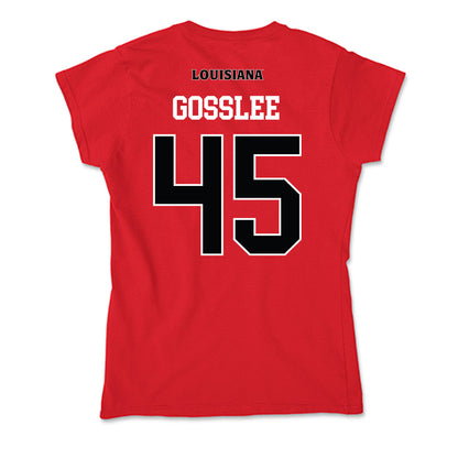 Louisiana - NCAA Football : Patrick Gosslee - Soft Style Women’s T-Shirt-1