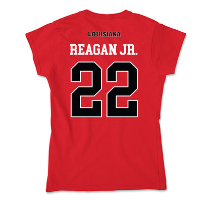 Louisiana - NCAA Football : Anthony Reagan Jr. - Soft Style Women’s T-Shirt-1