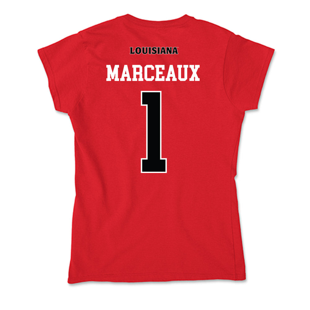 Louisiana - NCAA Softball : Kennedy Marceaux - Soft Style Women’s T-Shirt-1