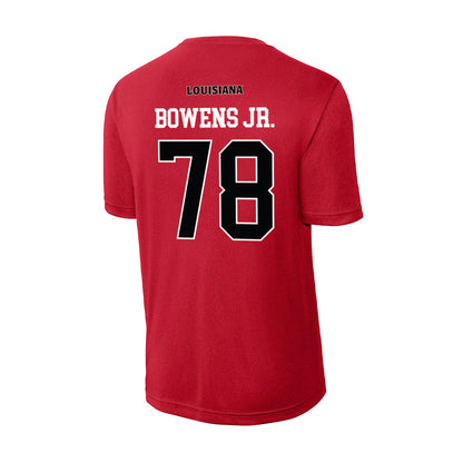 Louisiana - NCAA Football : Michael Bowens Jr. - Activewear T-Shirt-1