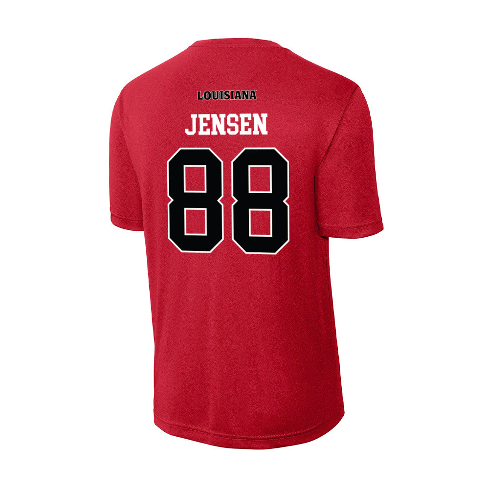 Louisiana - NCAA Football : Caden Jensen - Activewear T-Shirt-1
