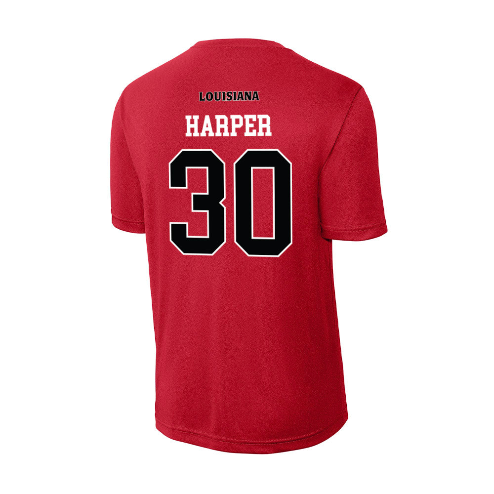 Louisiana - NCAA Football : Julius Harper - Activewear T-Shirt-1