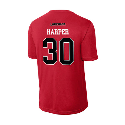 Louisiana - NCAA Football : Julius Harper - Activewear T-Shirt-1