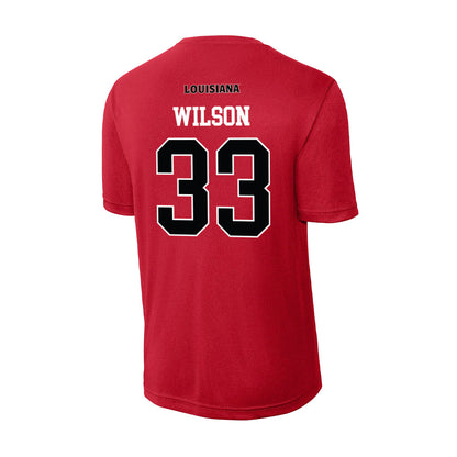 Louisiana - NCAA Baseball : Bryce Wilson - Activewear T-Shirt-1