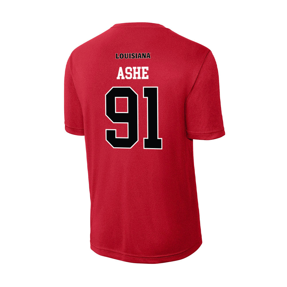 Louisiana - NCAA Football : Priest Ashe - Activewear T-Shirt-1