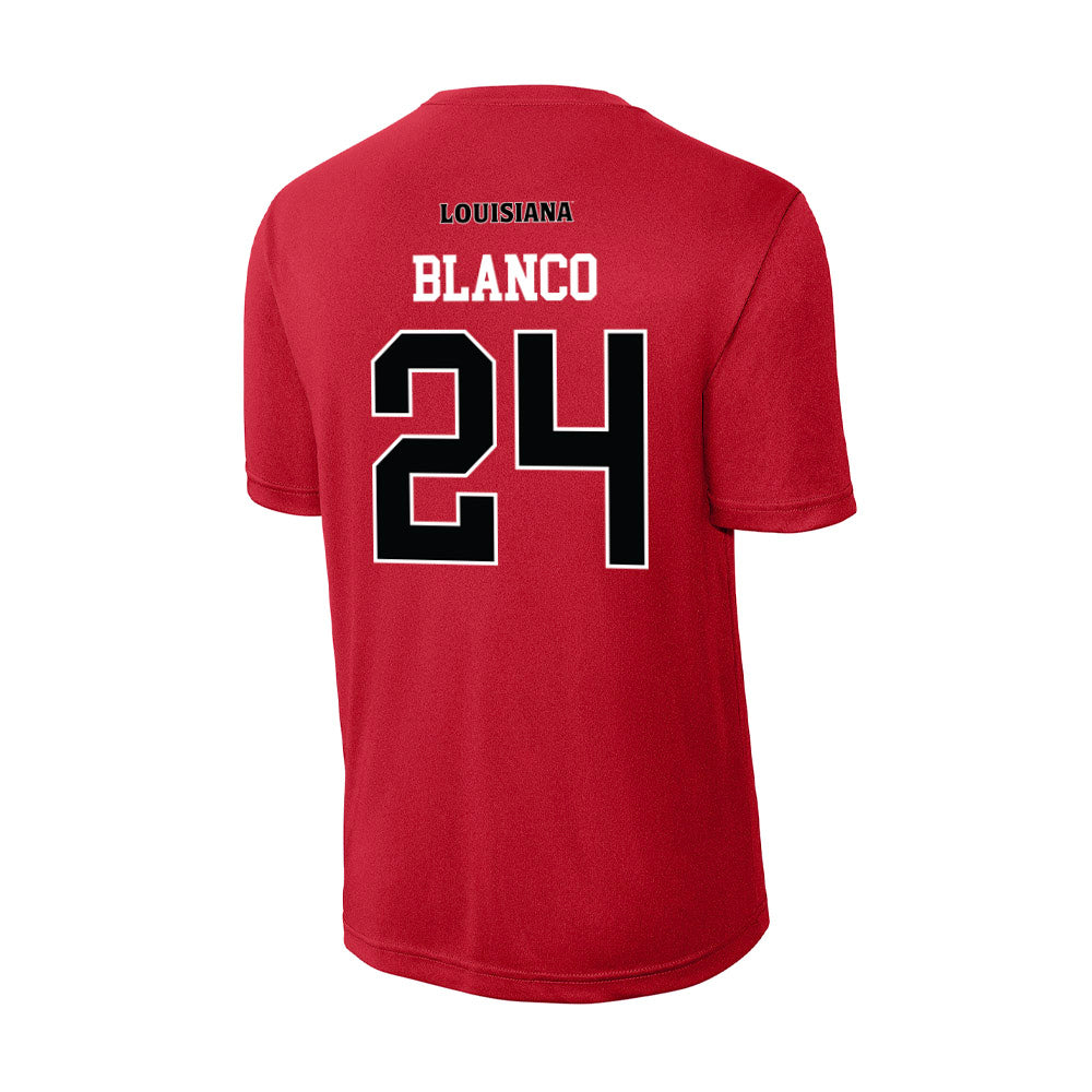 Louisiana - NCAA Football : Steven Blanco - Activewear T-Shirt-1