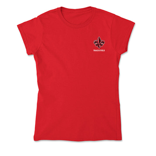 Louisiana - NCAA Women's Track & Field : Chloe Crowell - Soft Style Women’s T-Shirt-0
