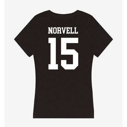 South Alabama - NCAA Women's Volleyball : Halle Norvell - Women's V-Neck T-Shirt-1