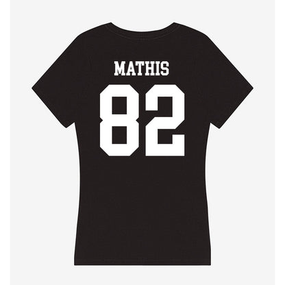 South Alabama - NCAA Football : Julius Mathis - Women's V-Neck T-Shirt-1