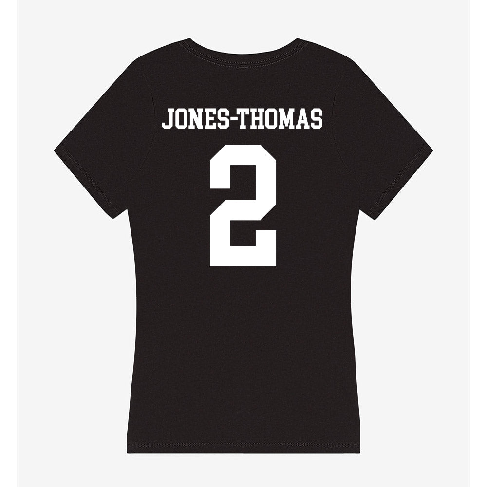 South Alabama - NCAA Football : Jeremiah Jones-Thomas - Women's V-Neck T-Shirt-1