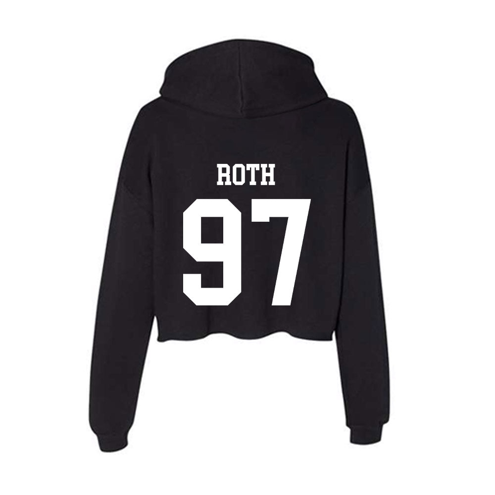 South Alabama - NCAA Football : Max Roth - Women's Crop Fleece Hoodie-1