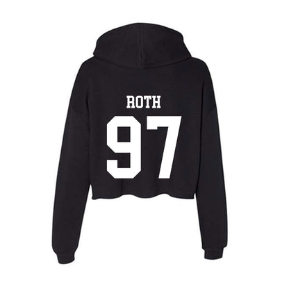 South Alabama - NCAA Football : Max Roth - Women's Crop Fleece Hoodie-1