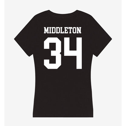 South Alabama - NCAA Baseball : Jake Middleton - Women's V-Neck T-Shirt-1