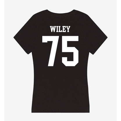 South Alabama - NCAA Football : Tyler Wiley - Women's V-Neck T-Shirt-1