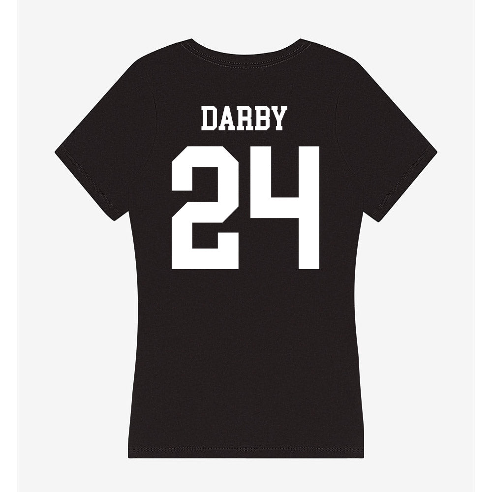 South Alabama - NCAA Football : Damyrion Darby - Women's V-Neck T-Shirt-1