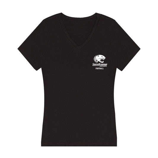 South Alabama - NCAA Football : Anthony Jeffery - Women's V-Neck T-Shirt-0