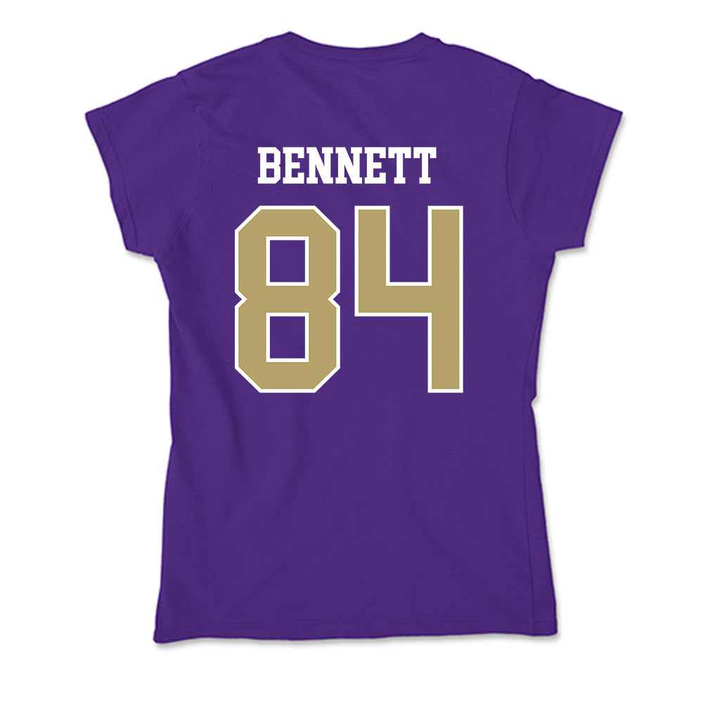 JMU - NCAA Football : Andrew Bennett - Soft Style Women’s T-Shirt-1