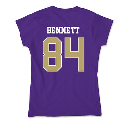 JMU - NCAA Football : Andrew Bennett - Soft Style Women’s T-Shirt-1