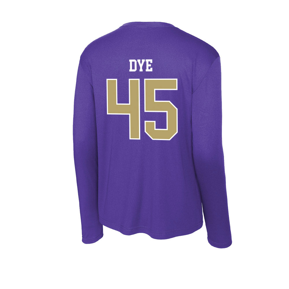 JMU - NCAA Football : Trashon Dye - Activewear Long Sleeve T-Shirt-1