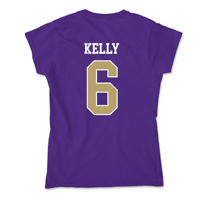 JMU - NCAA Football : DJ Kelly - Soft Style Women’s T-Shirt-1