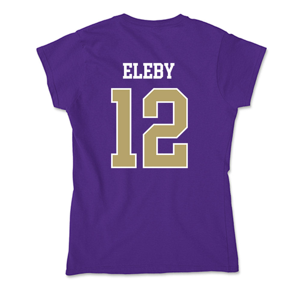JMU - NCAA Women's Basketball : Jemma Eleby - Soft Style Women’s T-Shirt-1