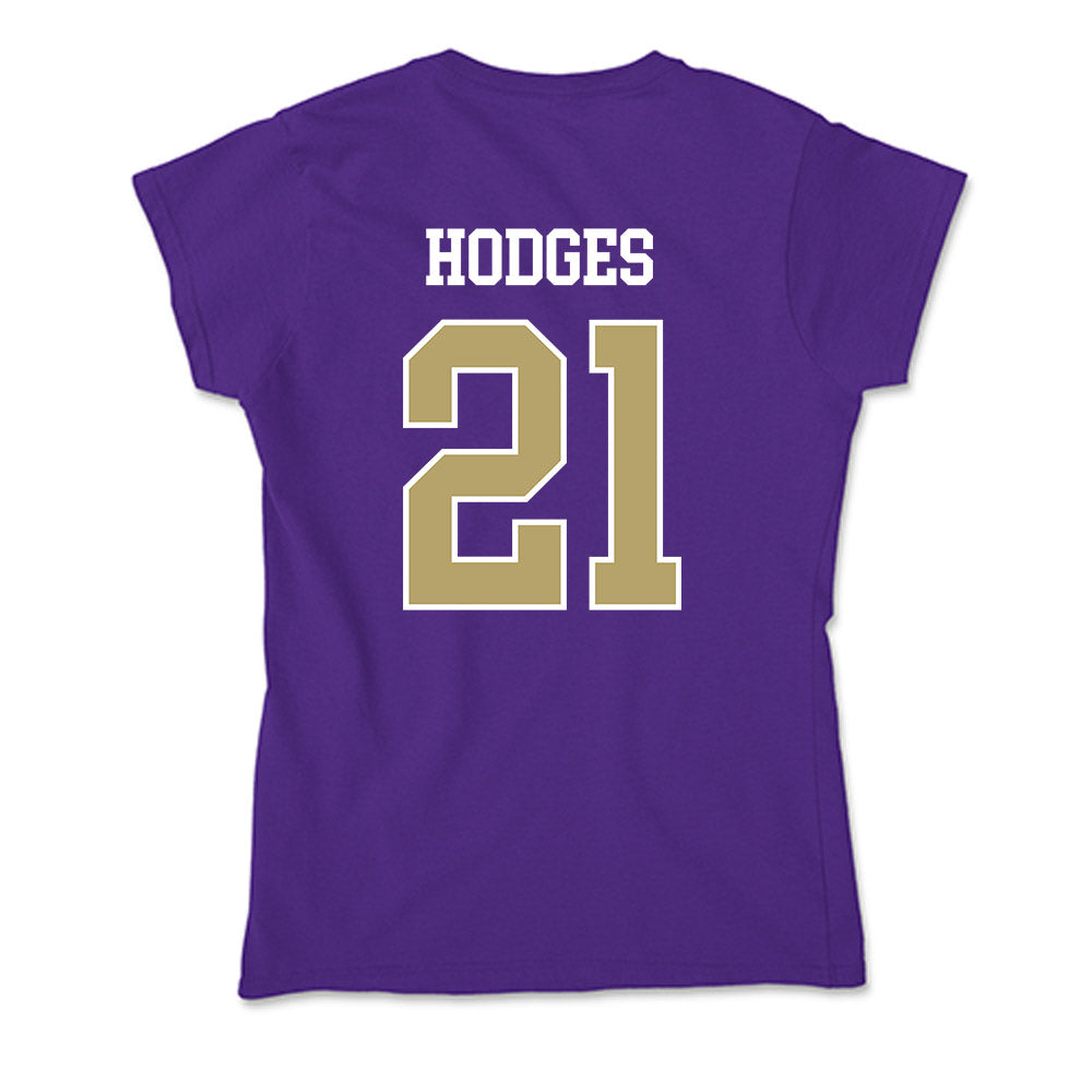 JMU - NCAA Softball : Ava Hodges - Soft Style Women’s T-Shirt-1