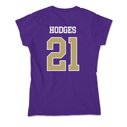 JMU - NCAA Softball : Ava Hodges - Soft Style Women’s T-Shirt-1