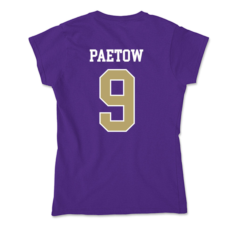 JMU - NCAA Softball : Bree Paetow - Soft Style Women’s T-Shirt-1