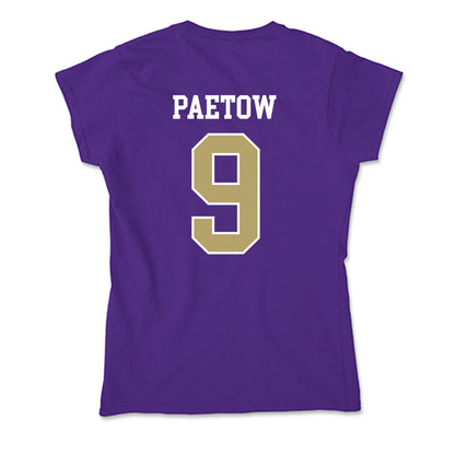 JMU - NCAA Softball : Bree Paetow - Soft Style Women’s T-Shirt-1