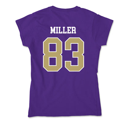 JMU - NCAA Football : Chase Miller - Soft Style Women’s T-Shirt-1