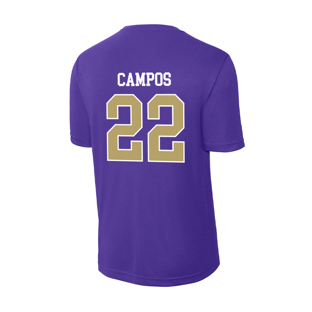 JMU - NCAA Baseball : Trey Campos - Activewear T-Shirt-1