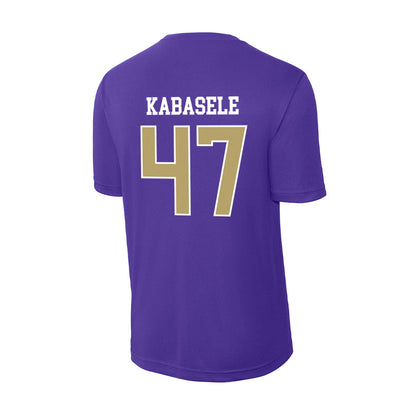 JMU - NCAA Football : Kevin Kabasele - Activewear T-Shirt-1