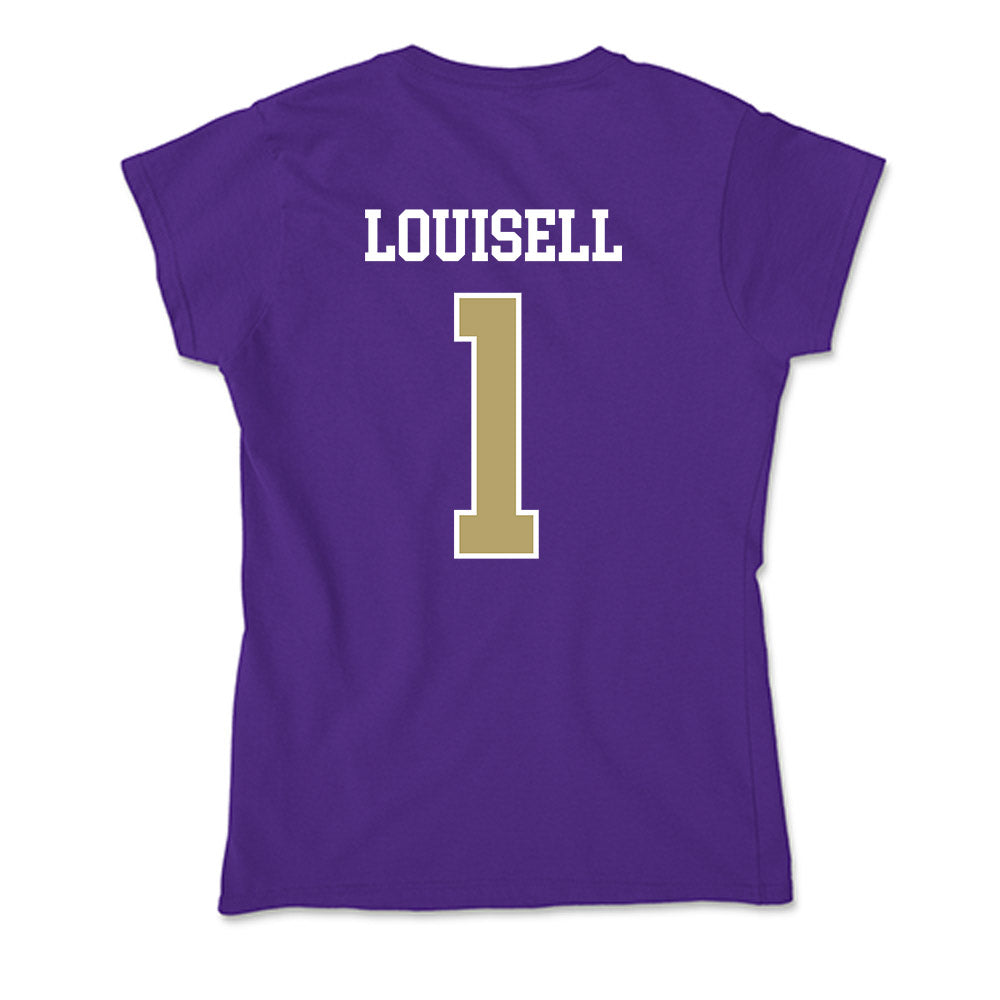 JMU - NCAA Women's Volleyball : Kennedy Louisell - Soft Style Women’s T-Shirt-1