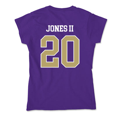 JMU - NCAA Football : Terrence Jones II - Soft Style Women’s T-Shirt-1