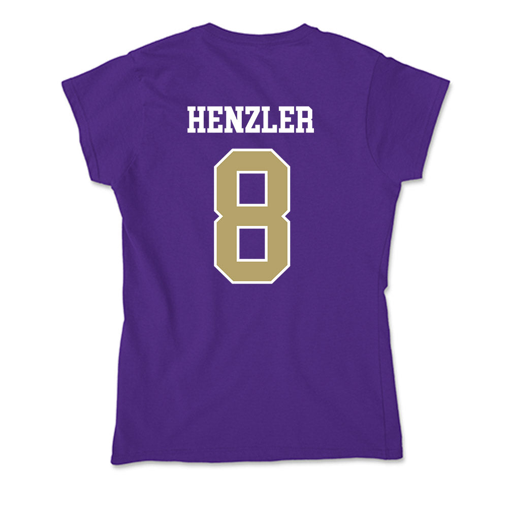 JMU - NCAA Softball : Bella Henzler - Soft Style Women’s T-Shirt-1