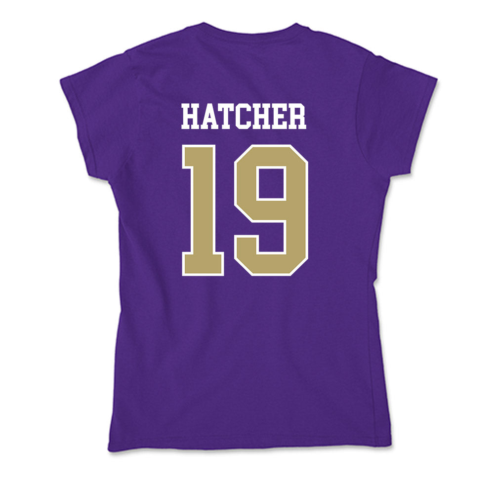 JMU - NCAA Softball : E.G. Hatcher - Soft Style Women’s T-Shirt-1