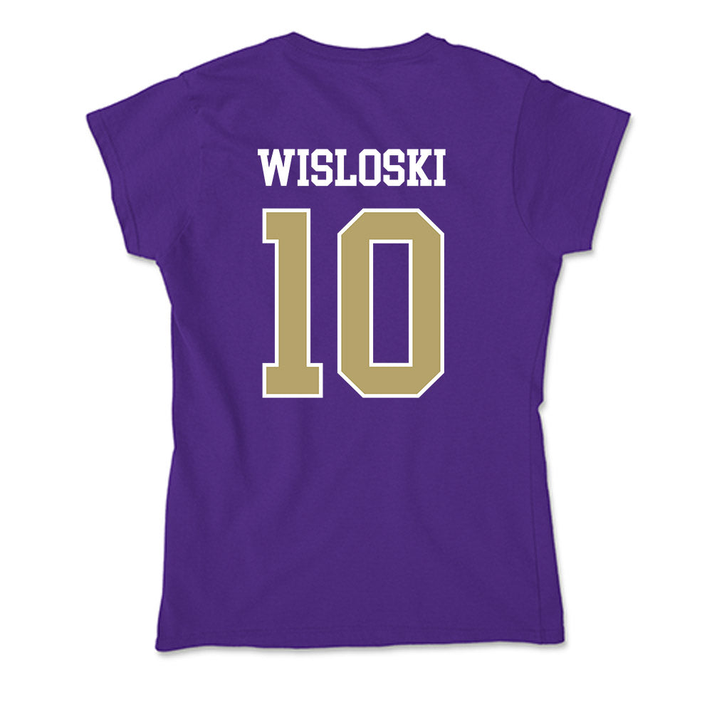 JMU - NCAA Football : Braeden Wisloski - Soft Style Women’s T-Shirt-1
