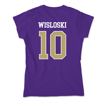 JMU - NCAA Football : Braeden Wisloski - Soft Style Women’s T-Shirt-1