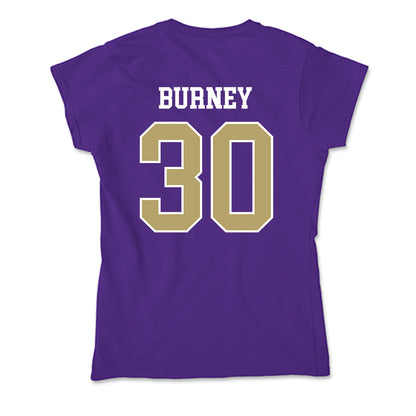 JMU - NCAA Football : Trace Burney - Soft Style Women’s T-Shirt-1