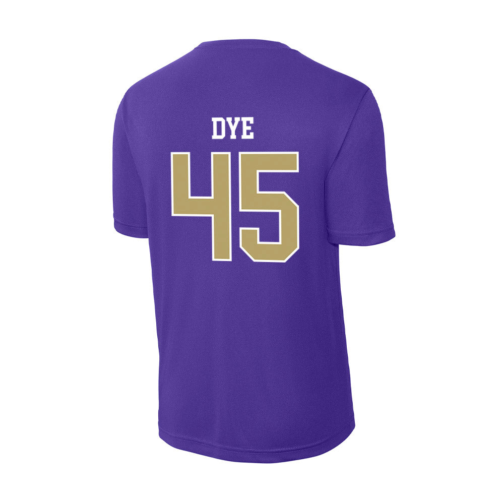 JMU - NCAA Football : Trashon Dye - Activewear T-Shirt-1