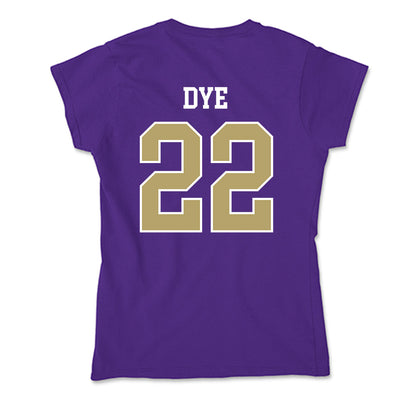 JMU - NCAA Football : Trashon Dye - Soft Style Women’s T-Shirt-1