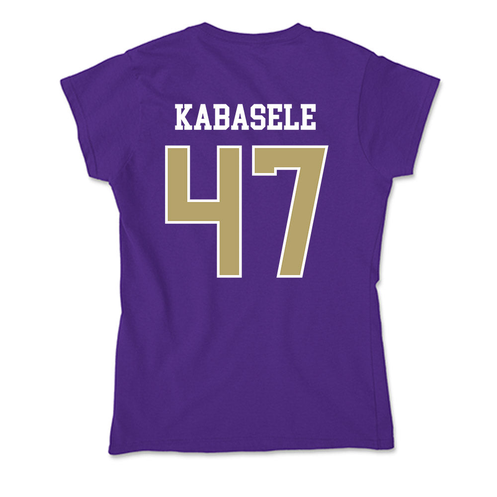 JMU - NCAA Football : Kevin Kabasele - Soft Style Women’s T-Shirt-1