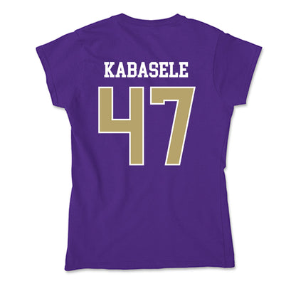 JMU - NCAA Football : Kevin Kabasele - Soft Style Women’s T-Shirt-1