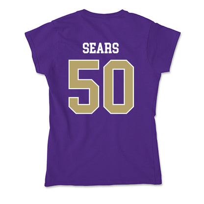 JMU - NCAA Football : Jesse Sears - Soft Style Women’s T-Shirt-1