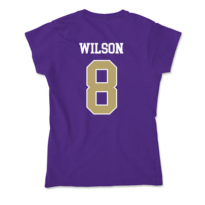 JMU - NCAA Women's Volleyball : Anna Wilson - Soft Style Women’s T-Shirt-1