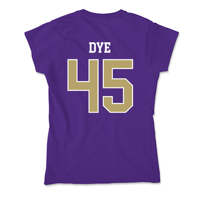 JMU - NCAA Football : Trashon Dye - Soft Style Women’s T-Shirt-1
