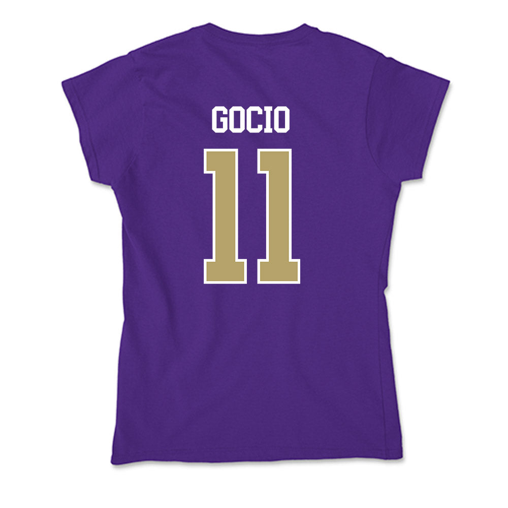 JMU - NCAA Baseball : Ryan Gocio - Soft Style Women’s T-Shirt-1